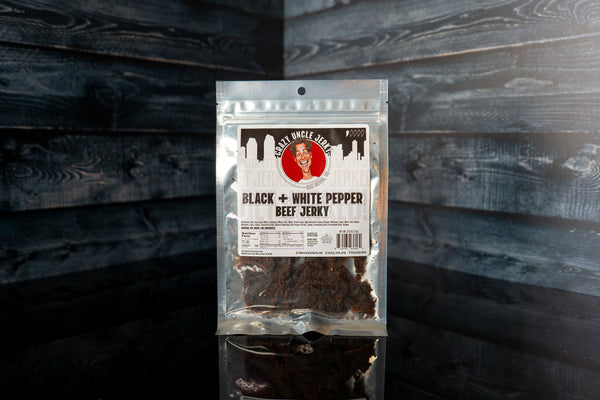 BLACK + WHITE PEPPER